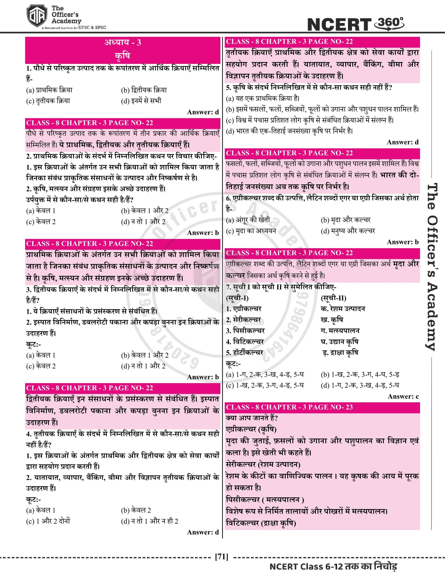 NCERT 360° Class 6-12 Geography (भूगोल)