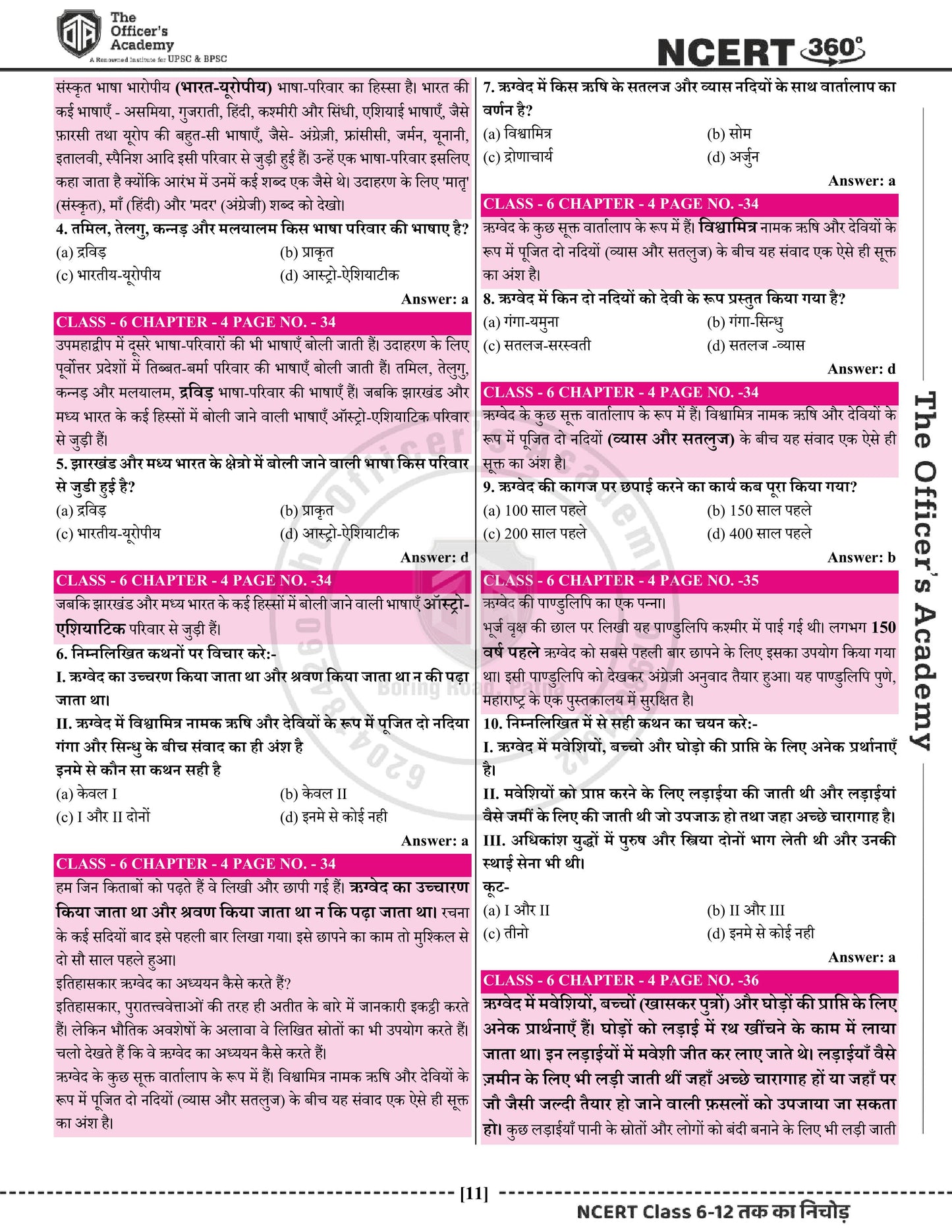 NCERT 360°  Class 6-12 History (इतिहास)